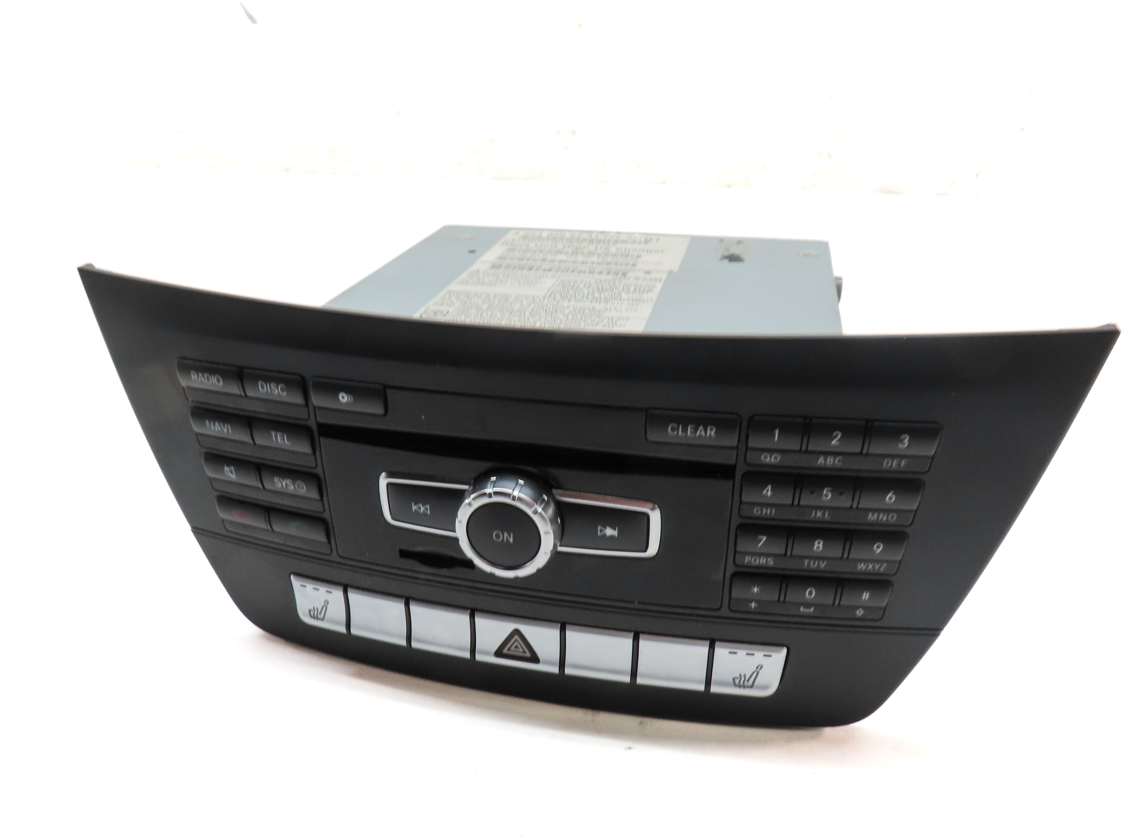 2013 MERCEDES C-CLASS (W204) AM/FM RADIO STEREO NAVIGATION CD RECEIVER HEAD UNIT — exact item pictured